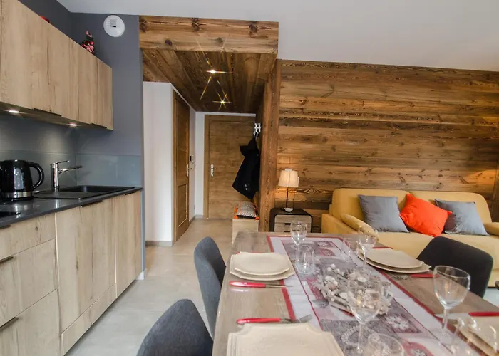 3 étoiles, Wifi, Parking, Balcon à - Fr-1-343-201 Appartamento Chamonix